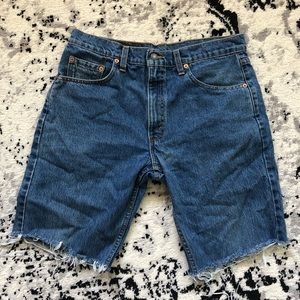 90s denim vintage levis cut-offs